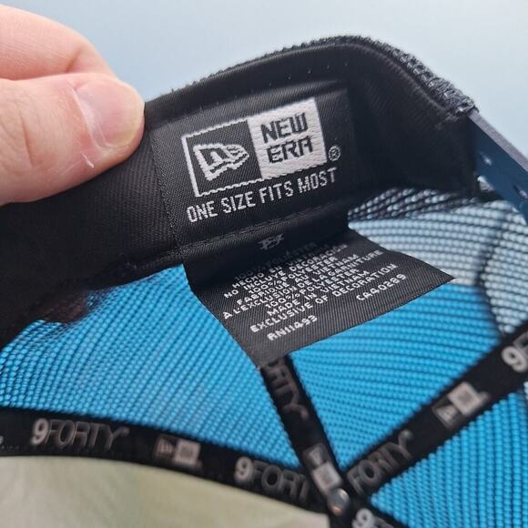 Detroit Tigers New Era 9Forty A-Frame Court Trucker Hat Cap Snapback Rope - Picture 7 of 7